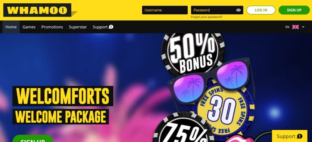 whamoo online kazino apskats